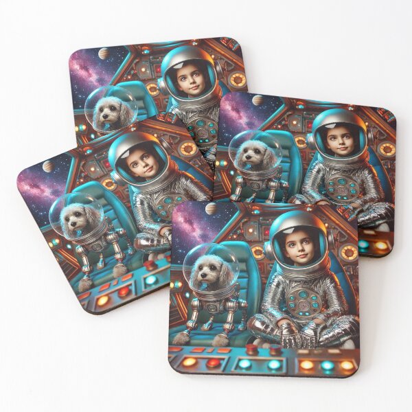 Item preview, Astronaut Adventure with Robot Dog designed and sold by WyckedLynn.