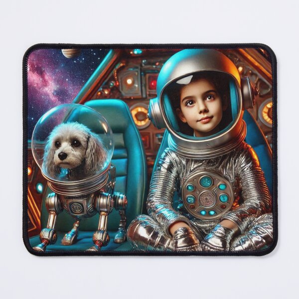 Item preview, Astronaut Adventure with Robot Dog designed and sold by WyckedLynn.