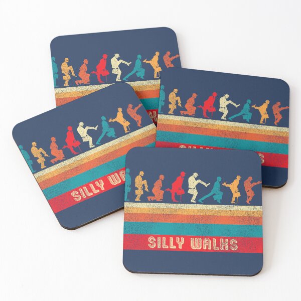 Item preview, Silly Walks Retro Worn designed and sold by Alema Art.