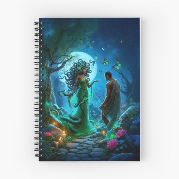 Item preview, La mirada de Medusa - La hechicera de las serpientes #8 designed and sold by noelallumphoto.