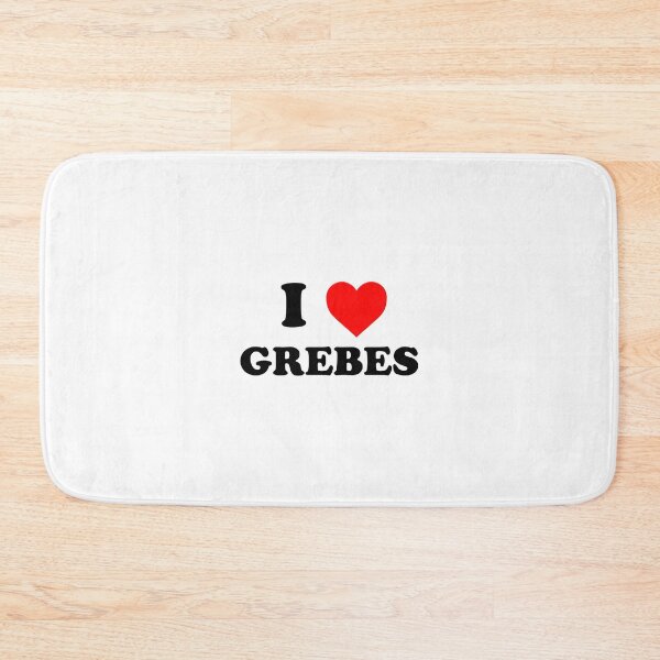 Item preview, i love grebes designed and sold by wordswithfonts.