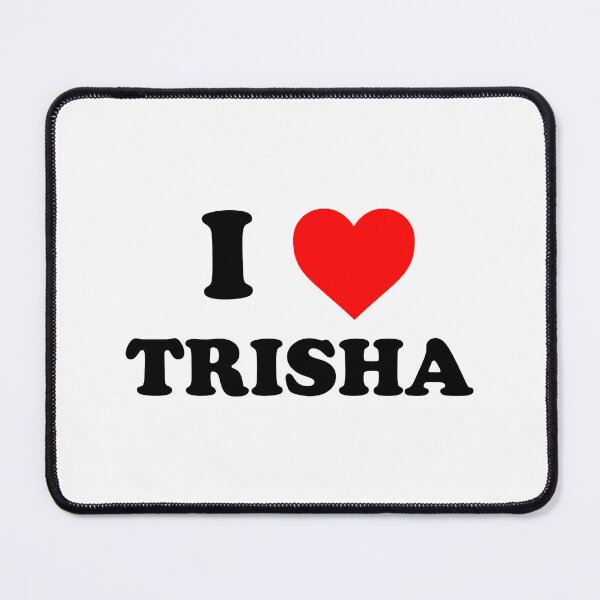 Item preview, i love trisha designed and sold by wordswithfonts.
