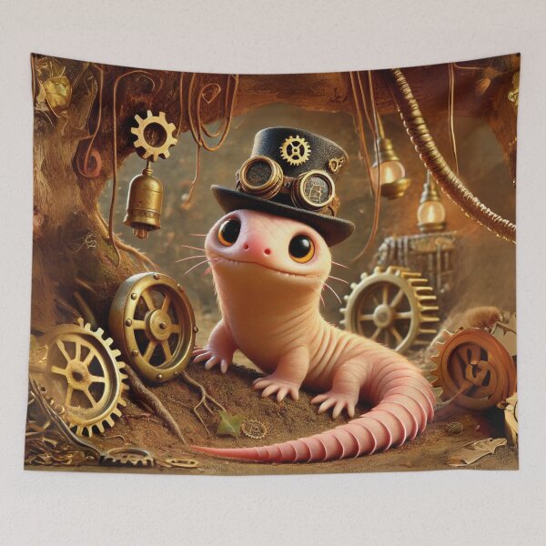 Item preview, Steampunk Mexican Mole Lizard designed and sold by Sillytoe.