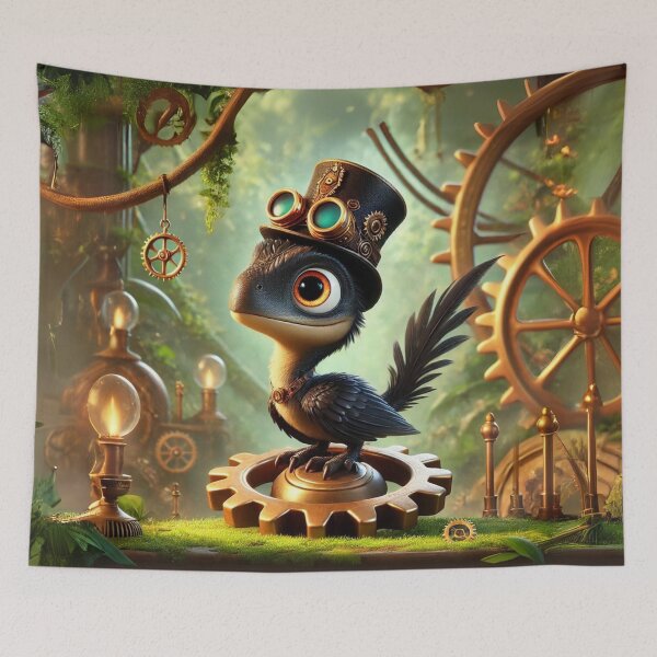 Item preview, Steampunk Microraptor designed and sold by Sillytoe.