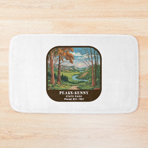 Item preview, Vintage Peaks-Kenny State Park (Maine State Park) designed and sold by RabbitK.