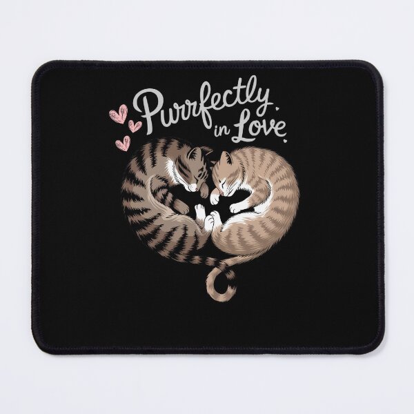 Item preview, Purrfectly in Love - Cute Cat Valentine's Day designed and sold by VioladesignByRW.