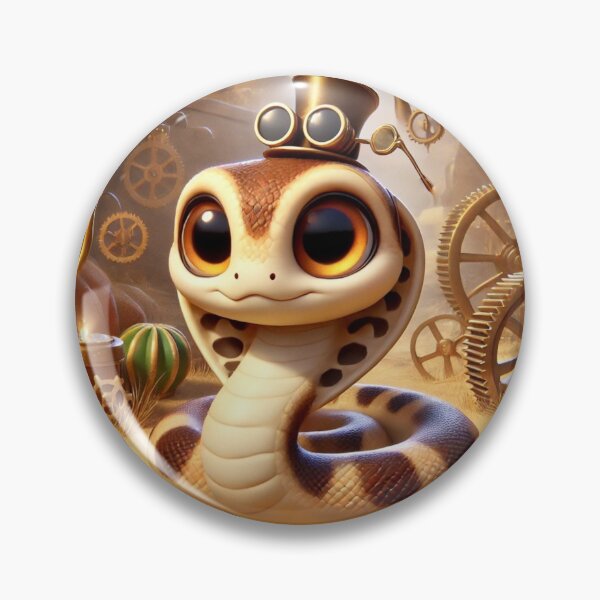 Item preview, Steampunk Midget Faded Rattlesnake designed and sold by Sillytoe.