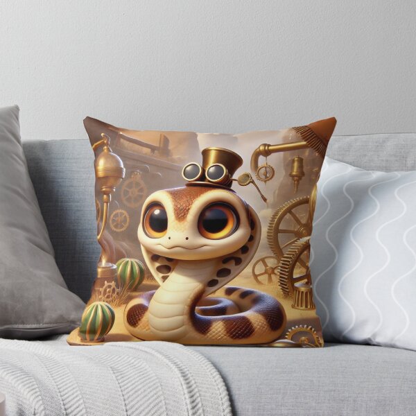 Item preview, Steampunk Midget Faded Rattlesnake designed and sold by Sillytoe.