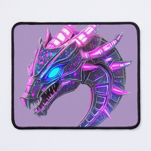 Item preview, Neon Cyberpunk Dragon Head designed and sold by PixelReverb.