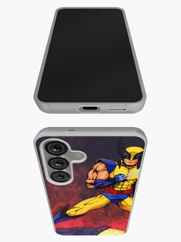 Thumbnail 3 of 4, Samsung Galaxy Phone Case, Wolverine designed and sold by Reflex76.