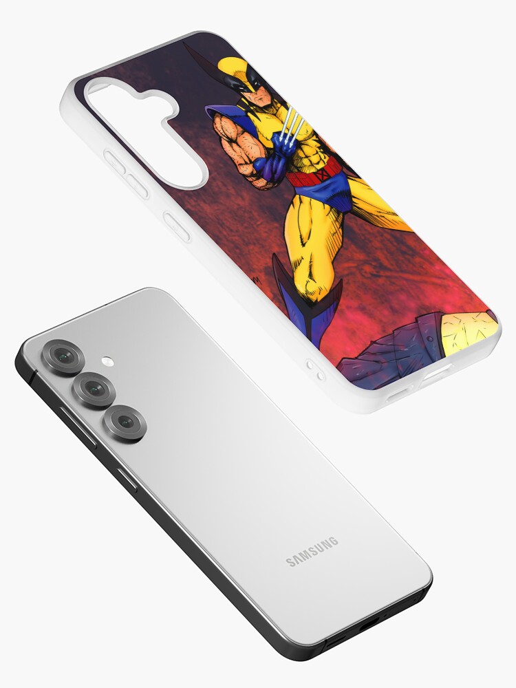 Thumbnail 2 of 4, Samsung Galaxy Phone Case, Wolverine designed and sold by Reflex76.