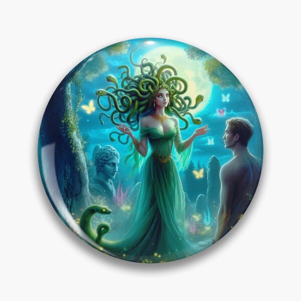 Item preview, Medusa's Gaze-The Enchantress of Serpents #9 designed and sold by noelallumphoto.