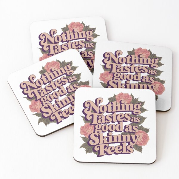 Item preview, Nothing Tastes as Good as Skinny Feels designed and sold by LetterByNobody.