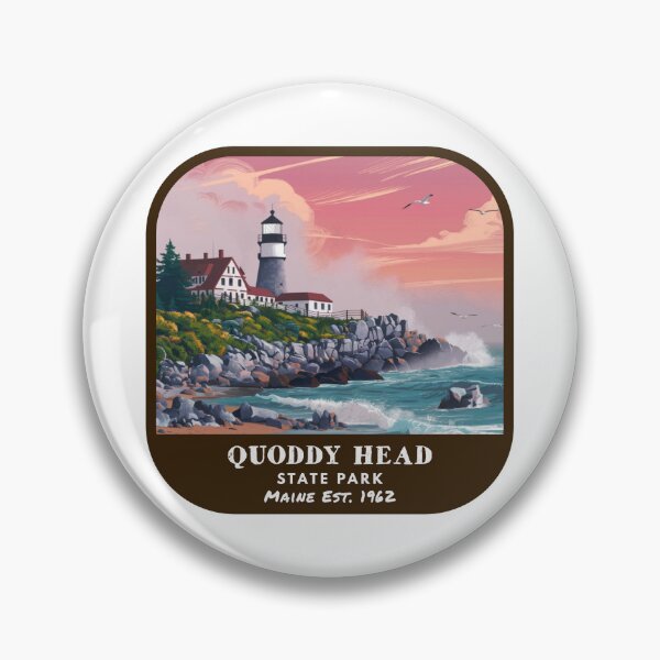 Item preview, Vintage Quoddy Head State Park (Maine State Park) designed and sold by RabbitK.