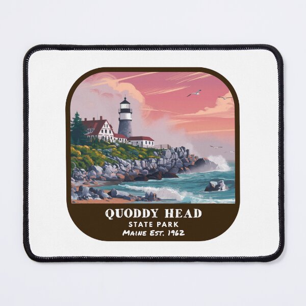 Item preview, Vintage Quoddy Head State Park (Maine State Park) designed and sold by RabbitK.