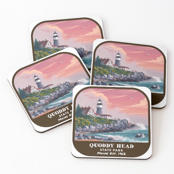 Item preview, Vintage Quoddy Head State Park (Maine State Park) designed and sold by RabbitK.