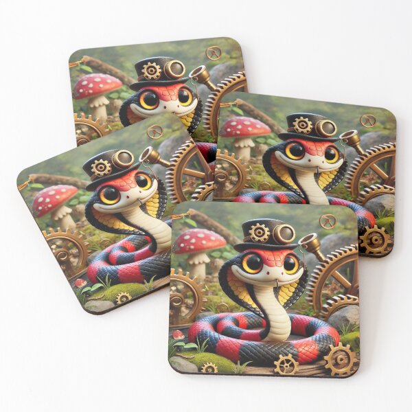 Item preview, Steampunk Milk Snake designed and sold by Sillytoe.