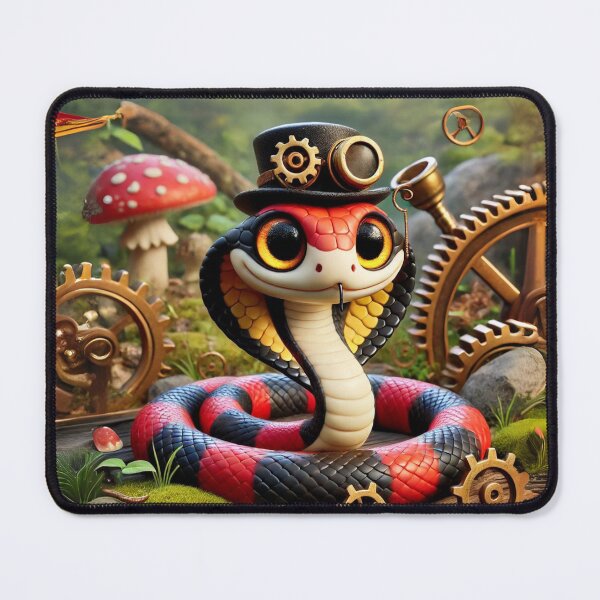 Item preview, Steampunk Milk Snake designed and sold by Sillytoe.