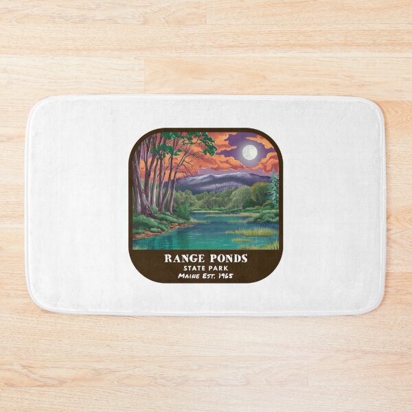 Item preview, Vintage Range Pond State Park (Maine State Park) designed and sold by RabbitK.