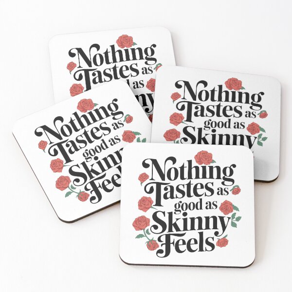 Item preview, Nothing Tastes as Good as Skinny Feels designed and sold by LetterByNobody.
