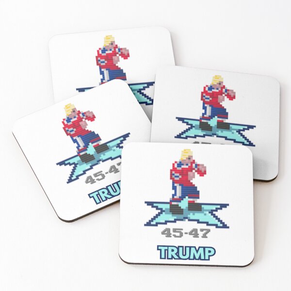 Item preview, Donald Trump as an NHL 94 Hockey Player (45 and 47) designed and sold by guitarchalk.