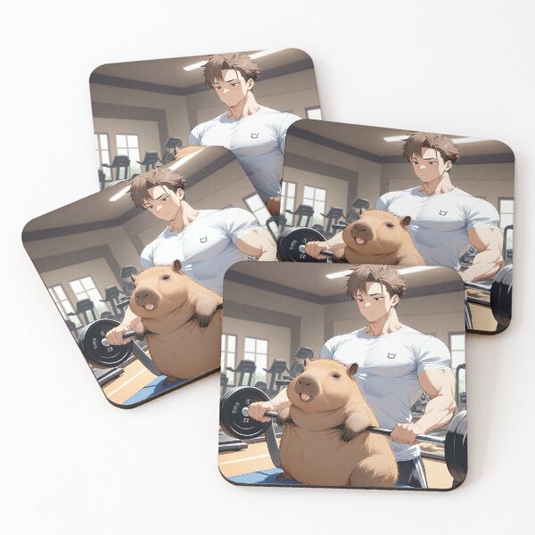 Item preview, Workout Capybara Buddy designed and sold by Zachary Pytlarz.