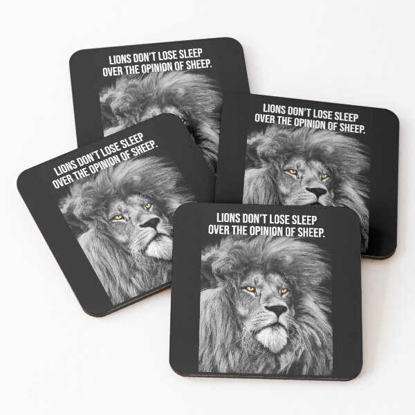 Item preview, Lions Don't Lose Sleep Over Opinion Of Sheep designed and sold by chantastical.
