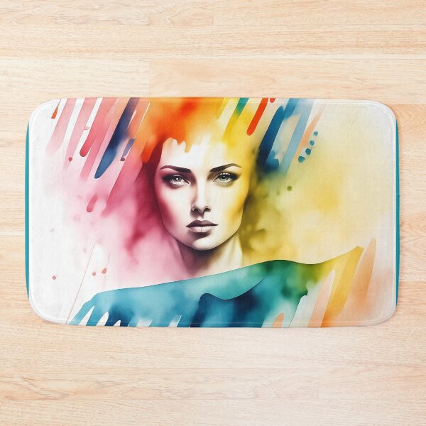 Item preview, Abstract Watercolor Lady #1 designed and sold by Twittlefish.