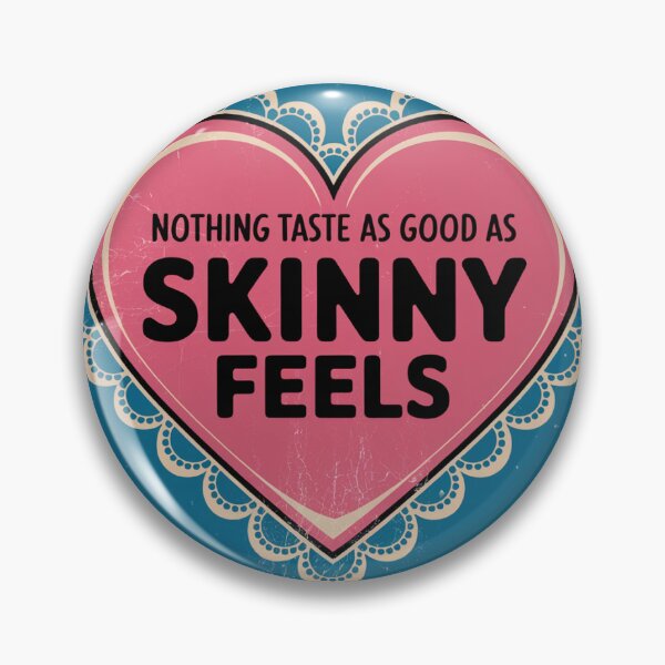 Item preview, Nothing Tastes as Good as Skinny Feels designed and sold by LetterByNobody.