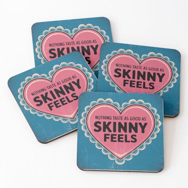 Item preview, Nothing Tastes as Good as Skinny Feels designed and sold by LetterByNobody.