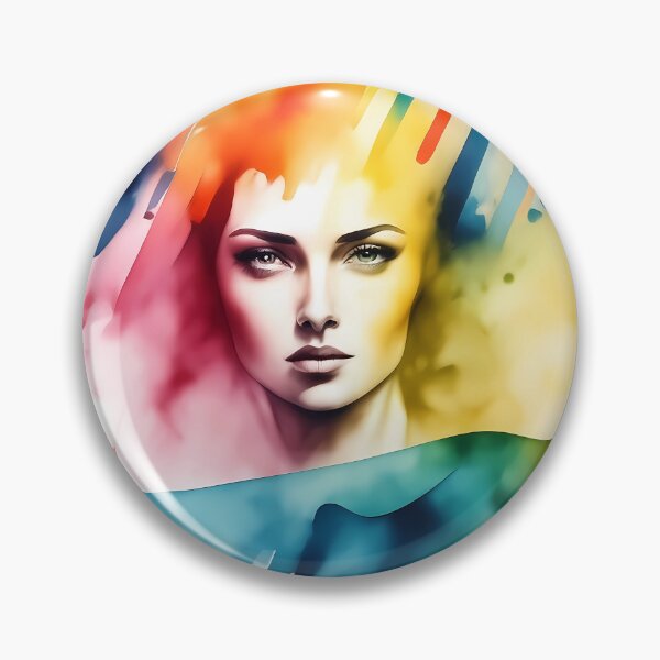 Item preview, Abstract Watercolor Lady #1 designed and sold by Twittlefish.
