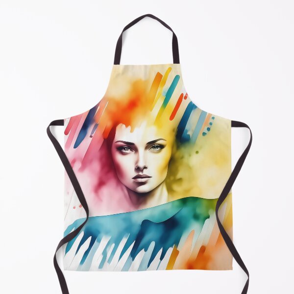 Item preview, Abstract Watercolor Lady #1 designed and sold by Twittlefish.