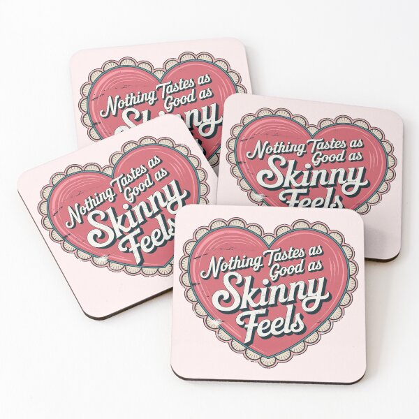 Item preview, Nothing Tastes as Good as Skinny Feels designed and sold by LetterByNobody.