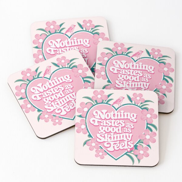 Item preview, Nothing Tastes as Good as Skinny Feels designed and sold by LetterByNobody.