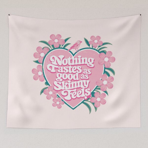 Item preview, Nothing Tastes as Good as Skinny Feels designed and sold by LetterByNobody.