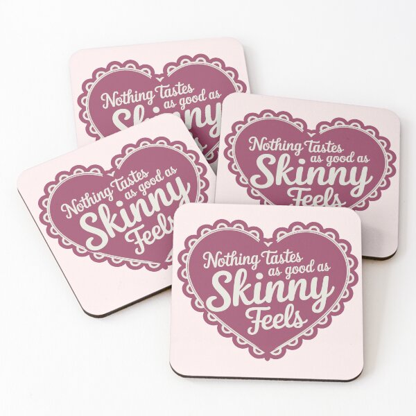 Item preview, Nothing Tastes as Good as Skinny Feels designed and sold by LetterByNobody.