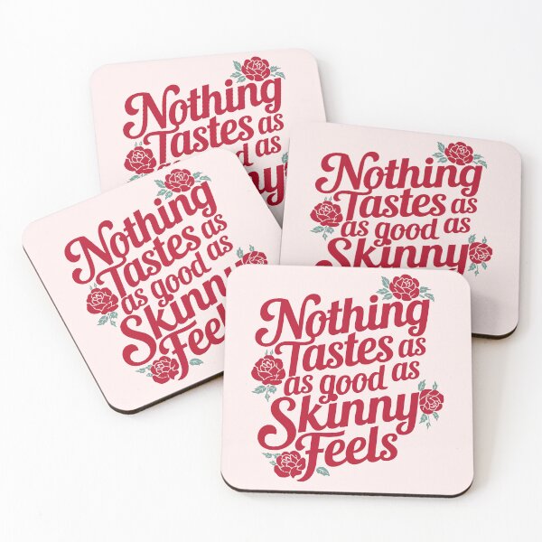 Item preview, Nothing Tastes as Good as Skinny Feels designed and sold by LetterByNobody.