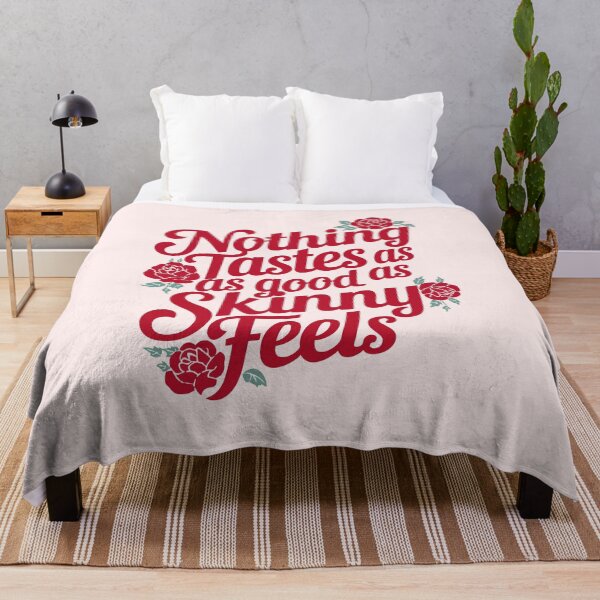 Item preview, Nothing Tastes as Good as Skinny Feels designed and sold by LetterByNobody.