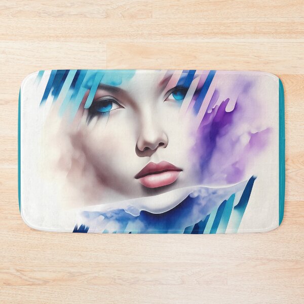 Item preview, Abstract Watercolor Lady #2 designed and sold by Twittlefish.