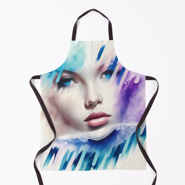 Item preview, Abstract Watercolor Lady #2 designed and sold by Twittlefish.