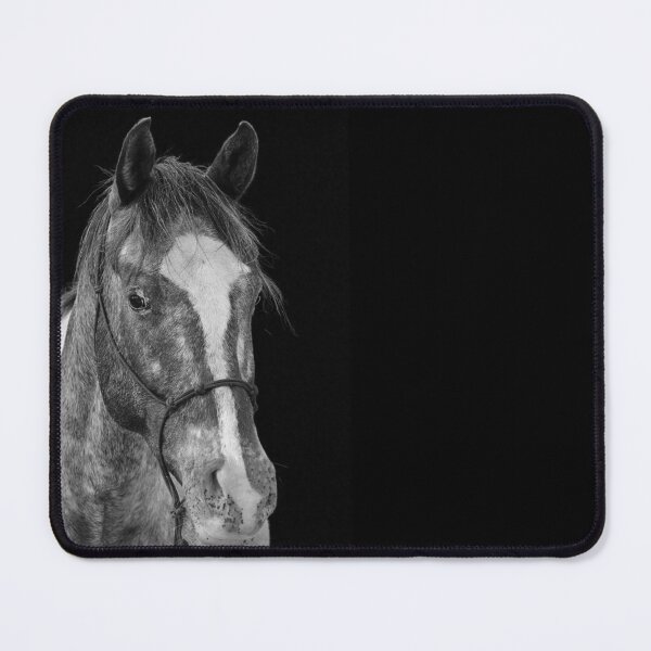 Item preview, Equine Elegance in Black and White designed and sold by CraftyrCreator.