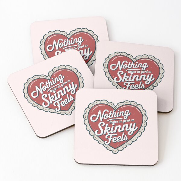 Item preview, Nothing Tastes as Good as Skinny Feels designed and sold by LetterByNobody.