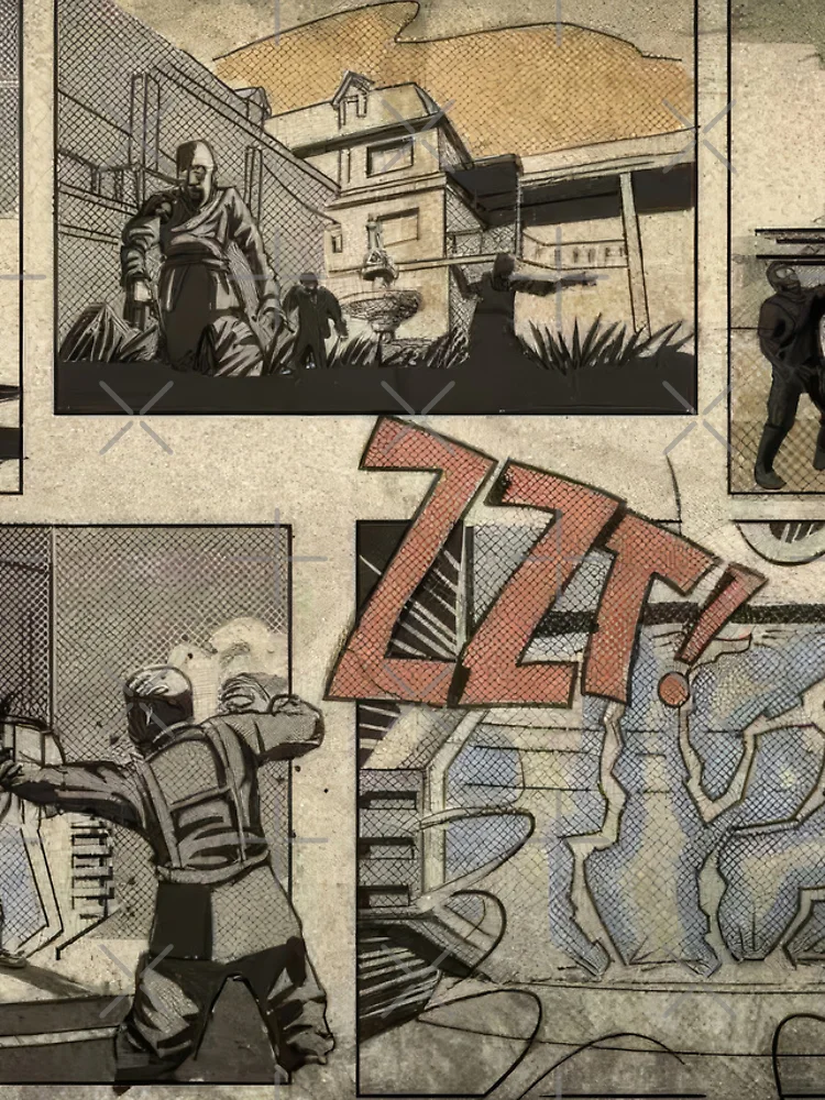 Thumbnail 4 of 4, iPhone Case, Zombies loading screen comic designed and sold by Rccola55.