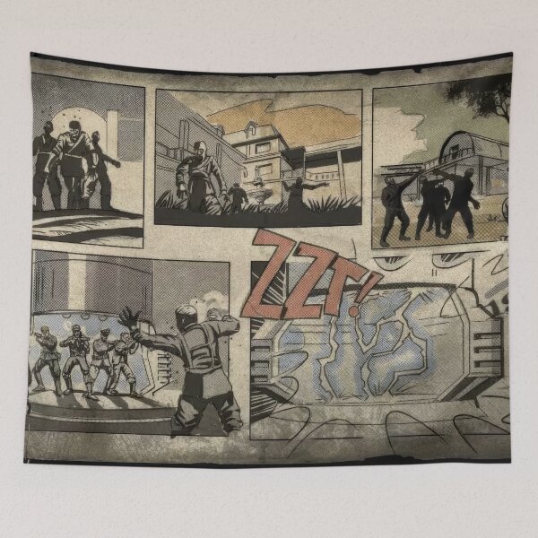Item preview, Zombies loading screen comic designed and sold by Rccola55.