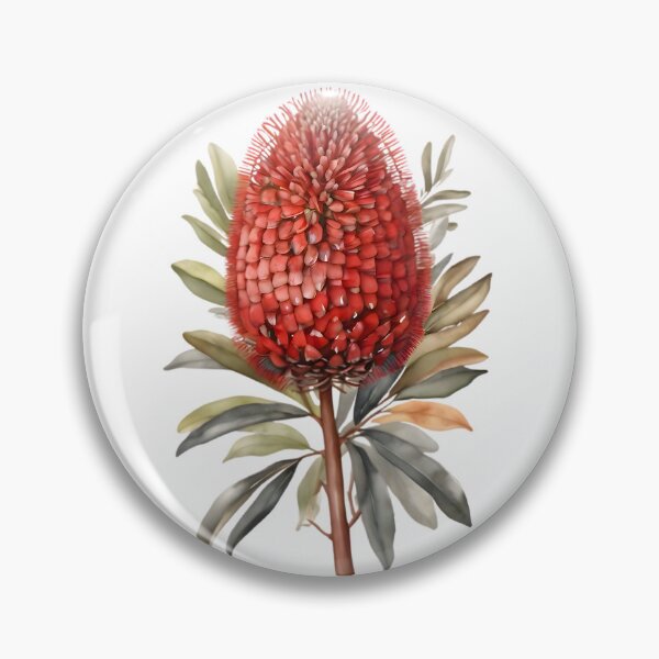 Item preview, Red Banksia designed and sold by HOMETOWN86.