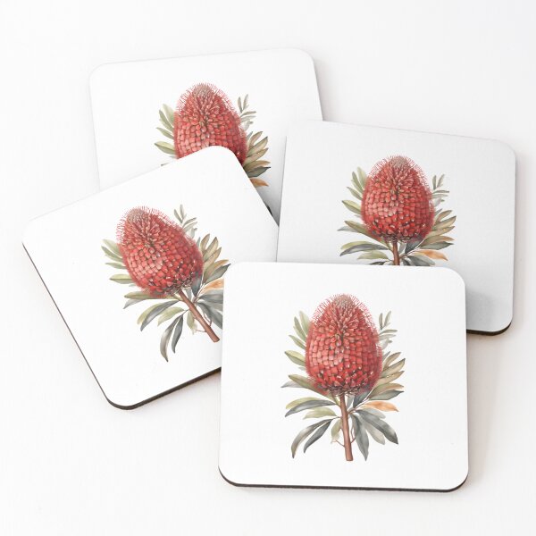 Item preview, Red Banksia designed and sold by HOMETOWN86.