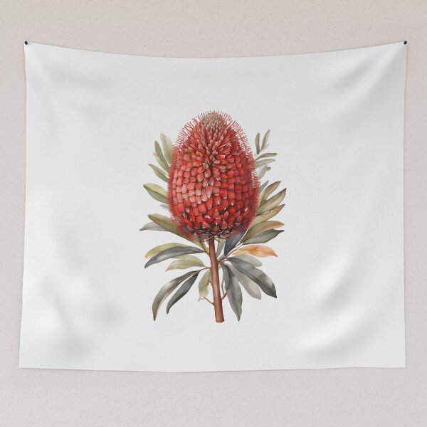 Item preview, Red Banksia designed and sold by HOMETOWN86.