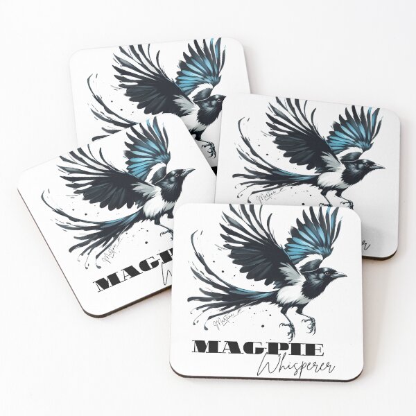 Item preview, Magpie Whisperer, Magpie in Flight designed and sold by slicksdesigns.