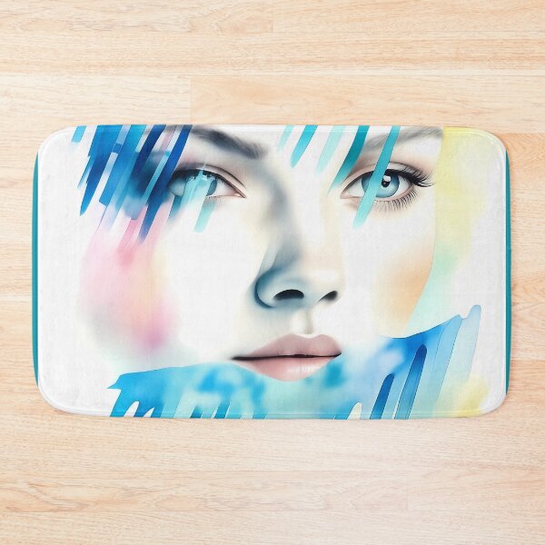 Item preview, Abstract Watercolor Lady #3 designed and sold by Twittlefish.