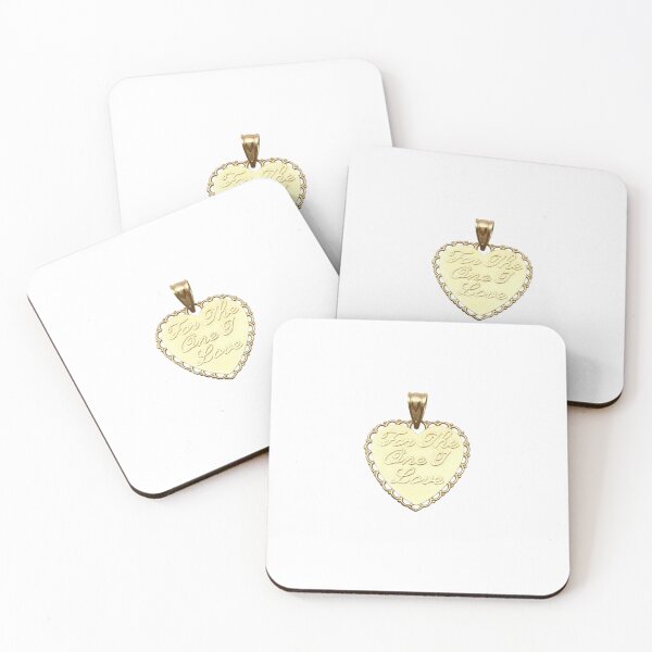 Item preview, gold love charm "for the one I love" designed and sold by flavouredcherry.